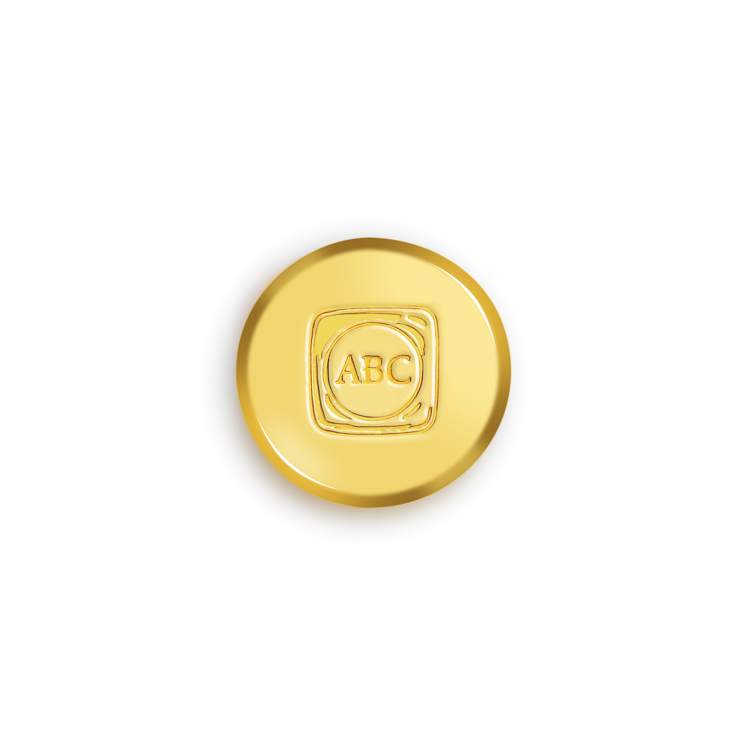 1/2oz ABC Gold Cast Bar 9999 Gold