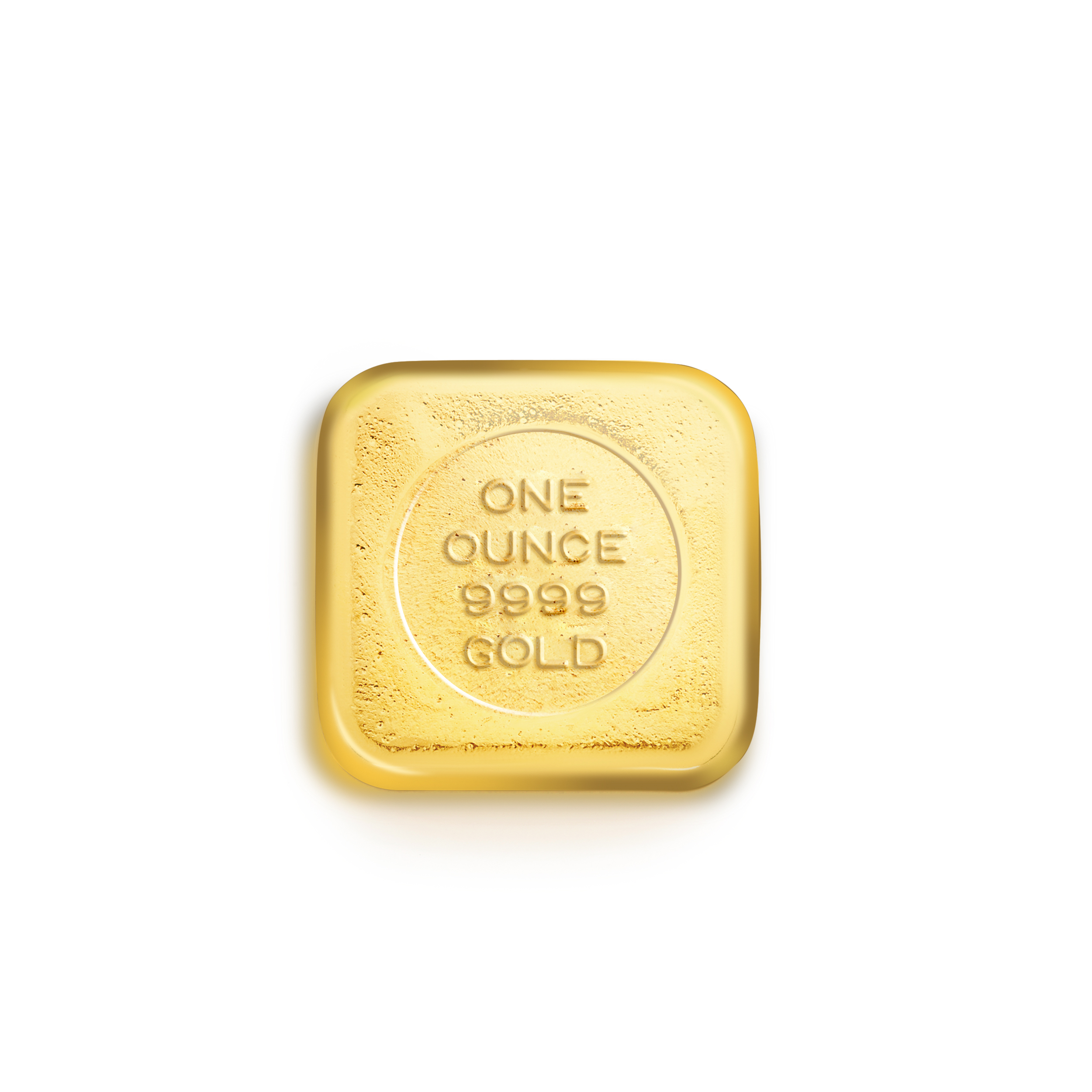 1oz ABC Gold Cast Bar 9999 Gold