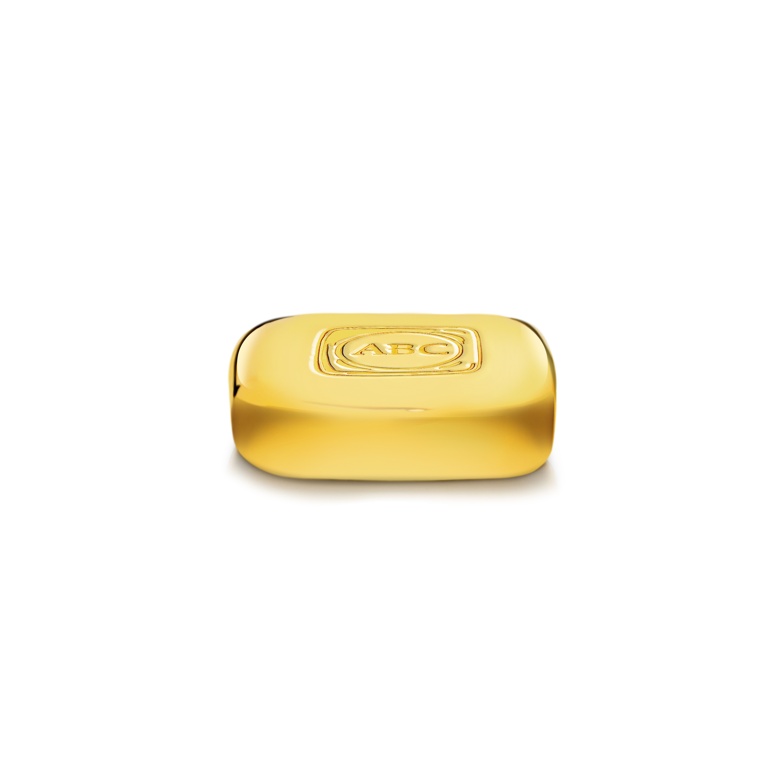 1oz ABC Gold Cast Bar 9999 Gold