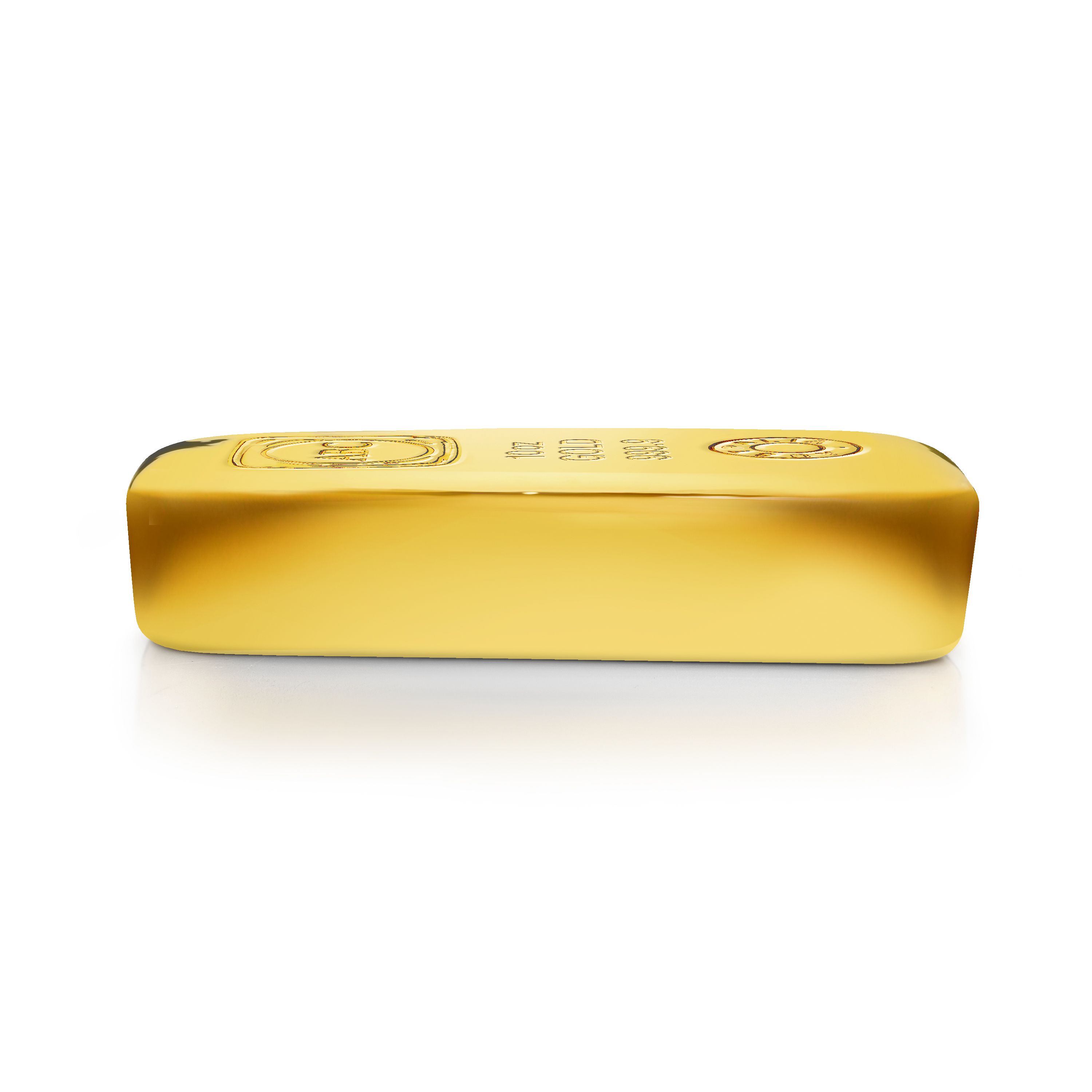 10oz ABC Gold Cast Bar 9999 Gold