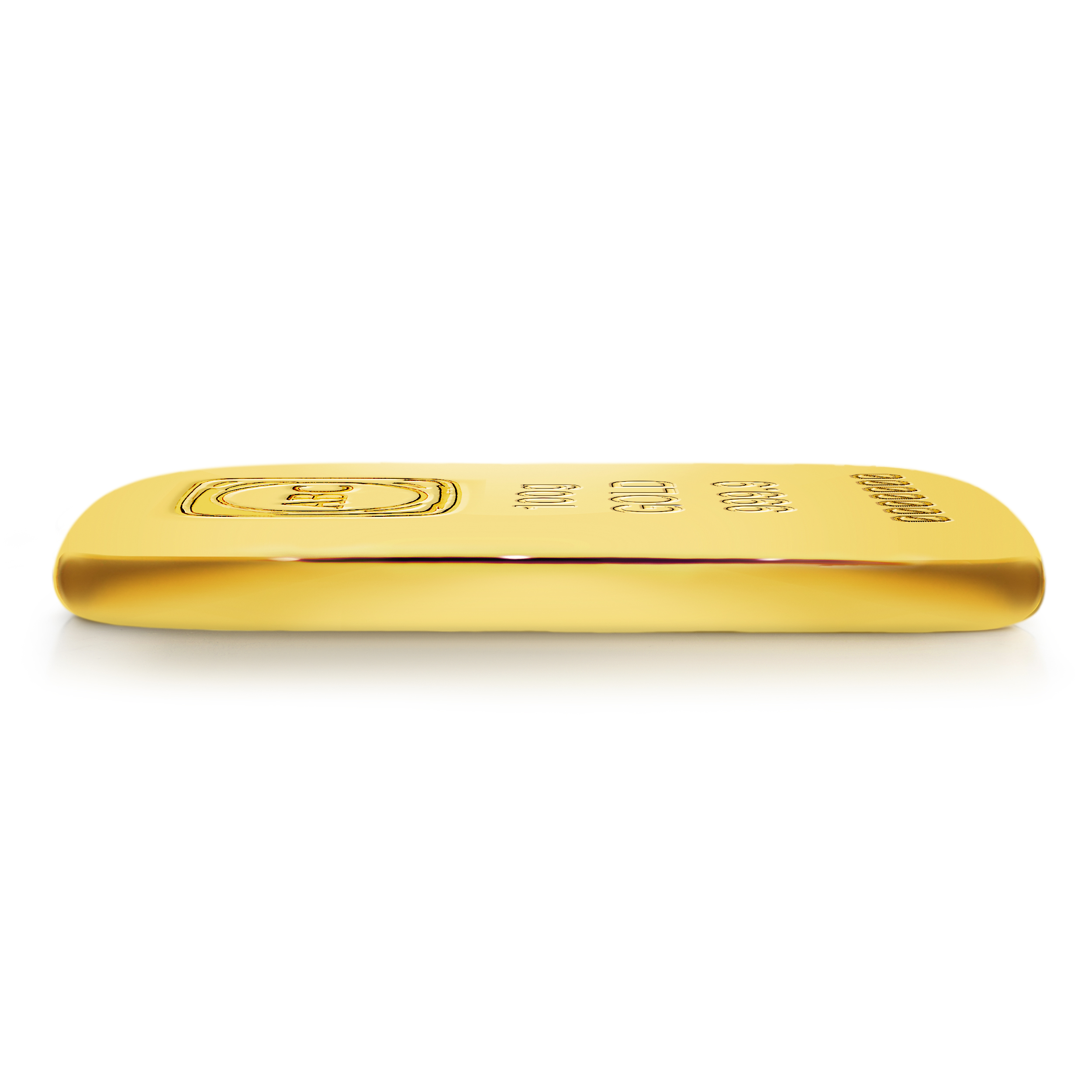 100gram ABC Gold Cast Bar 9999 Gold