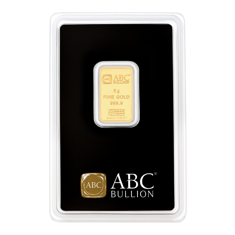 5g ABC Bullion Gold Minted Tablet 9999 Gold