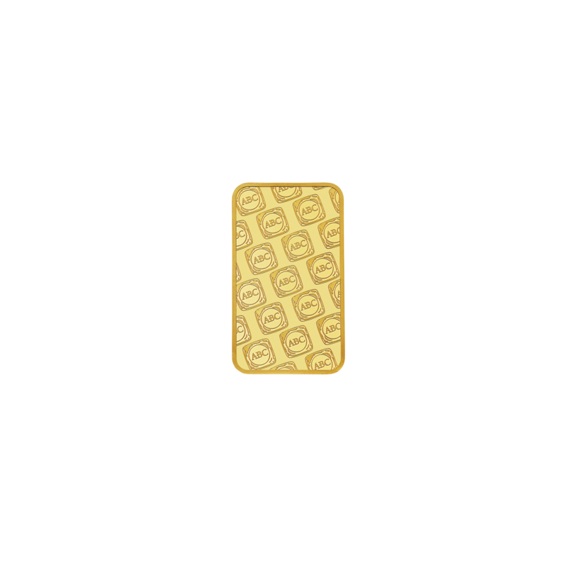 5g ABC Bullion Gold Minted Tablet 9999 Gold