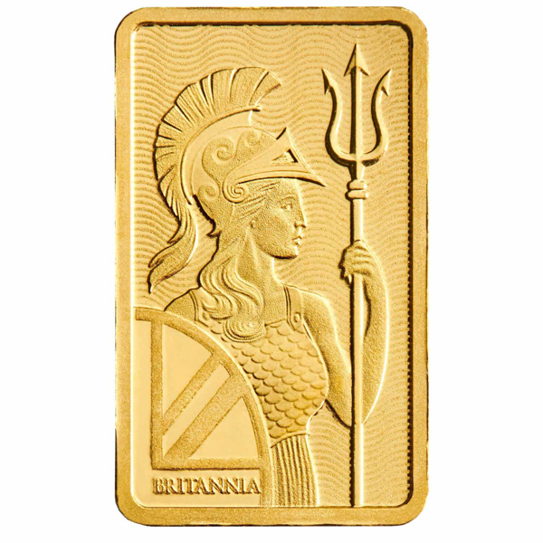 1gram Britannia Gold Minted bar 9999 Gold