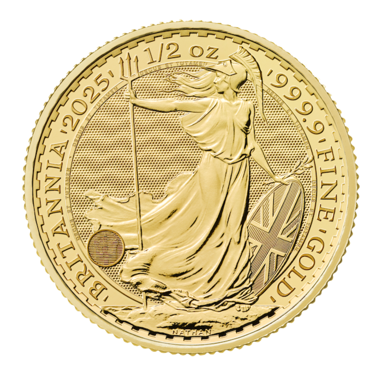 1/2oz Britannia Gold Coin 9999 Gold