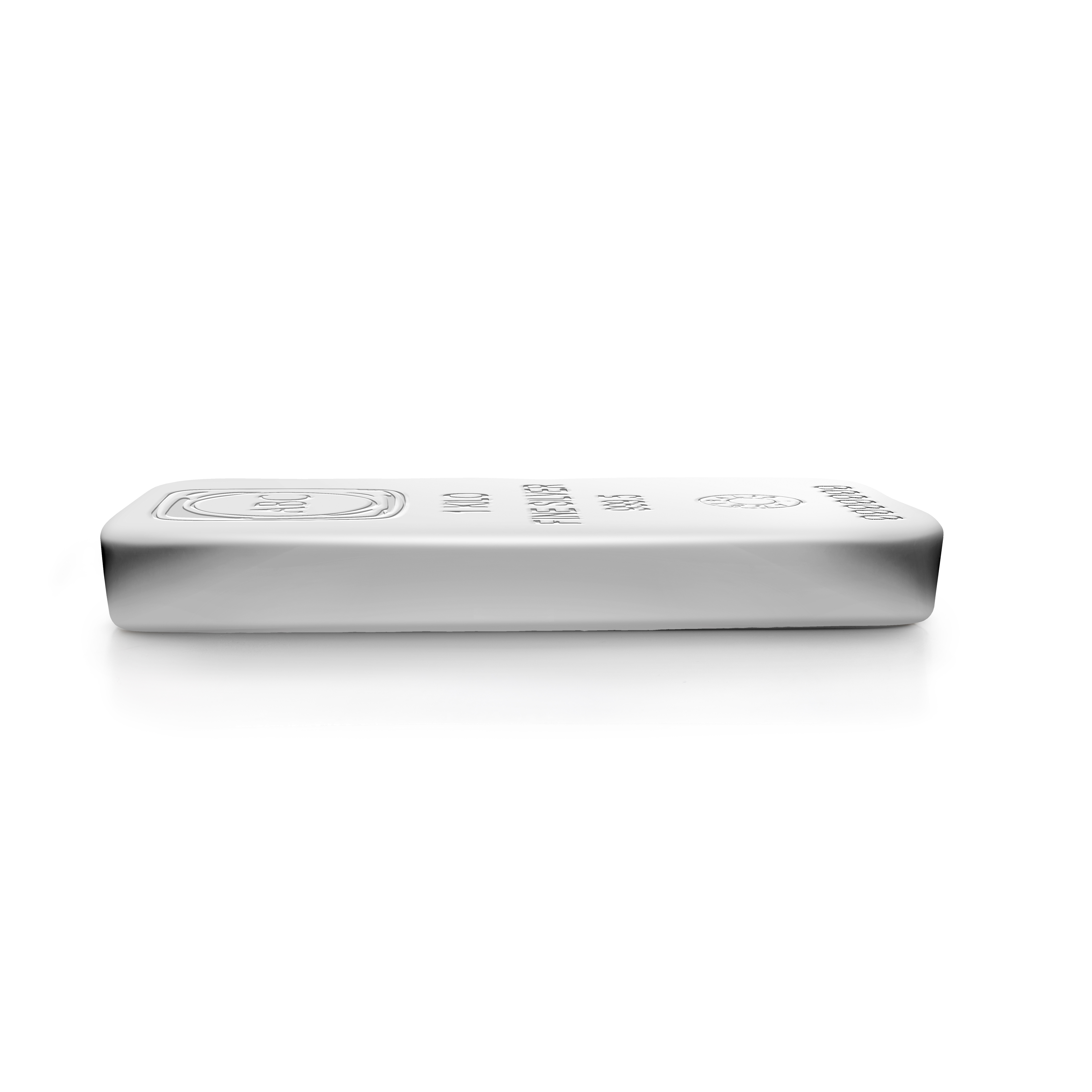 1kg ABC Silver Cast Bar 999.5 Silver