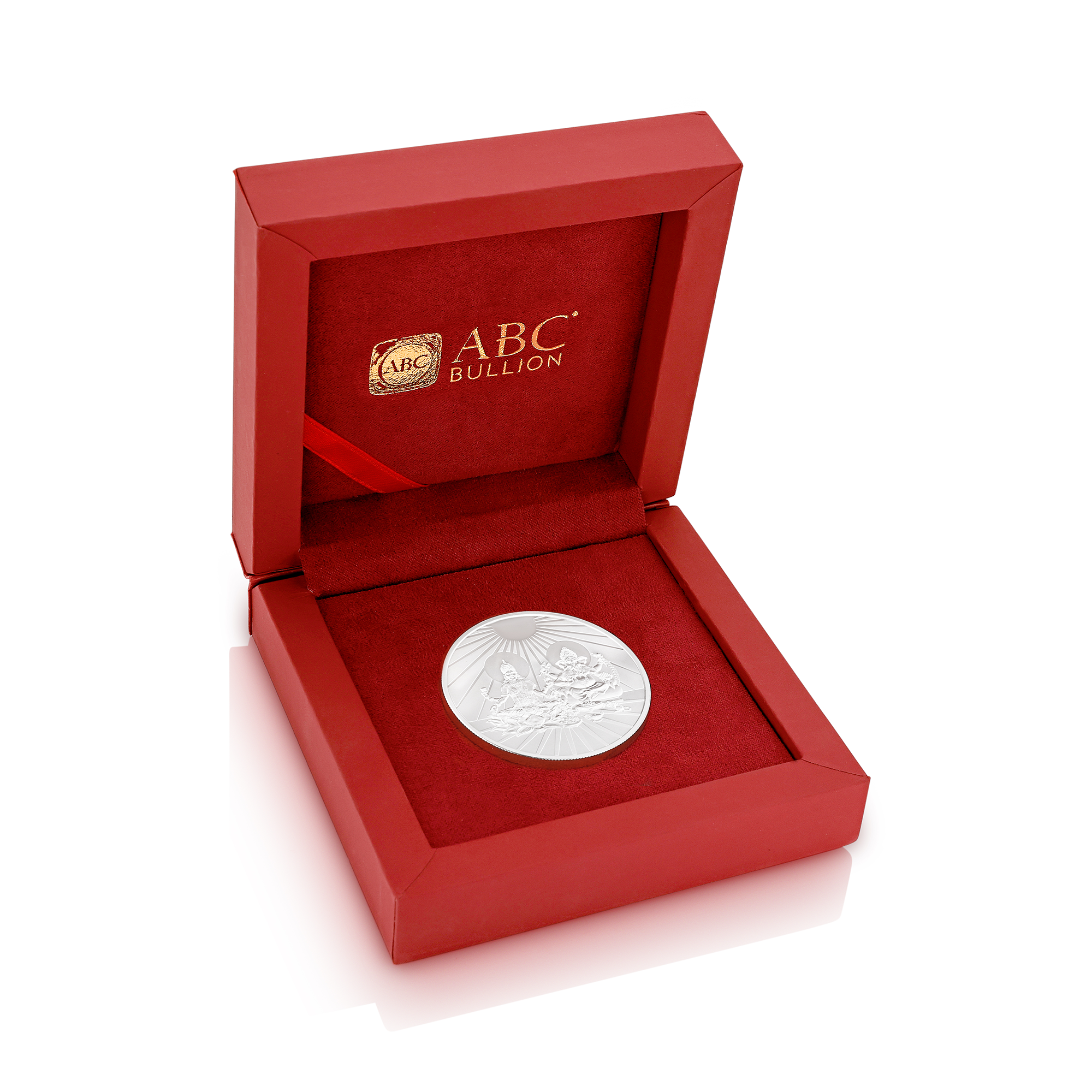 1oz ABC Diwali Lakshmi & Ganesh Minted Coin Silver Silver